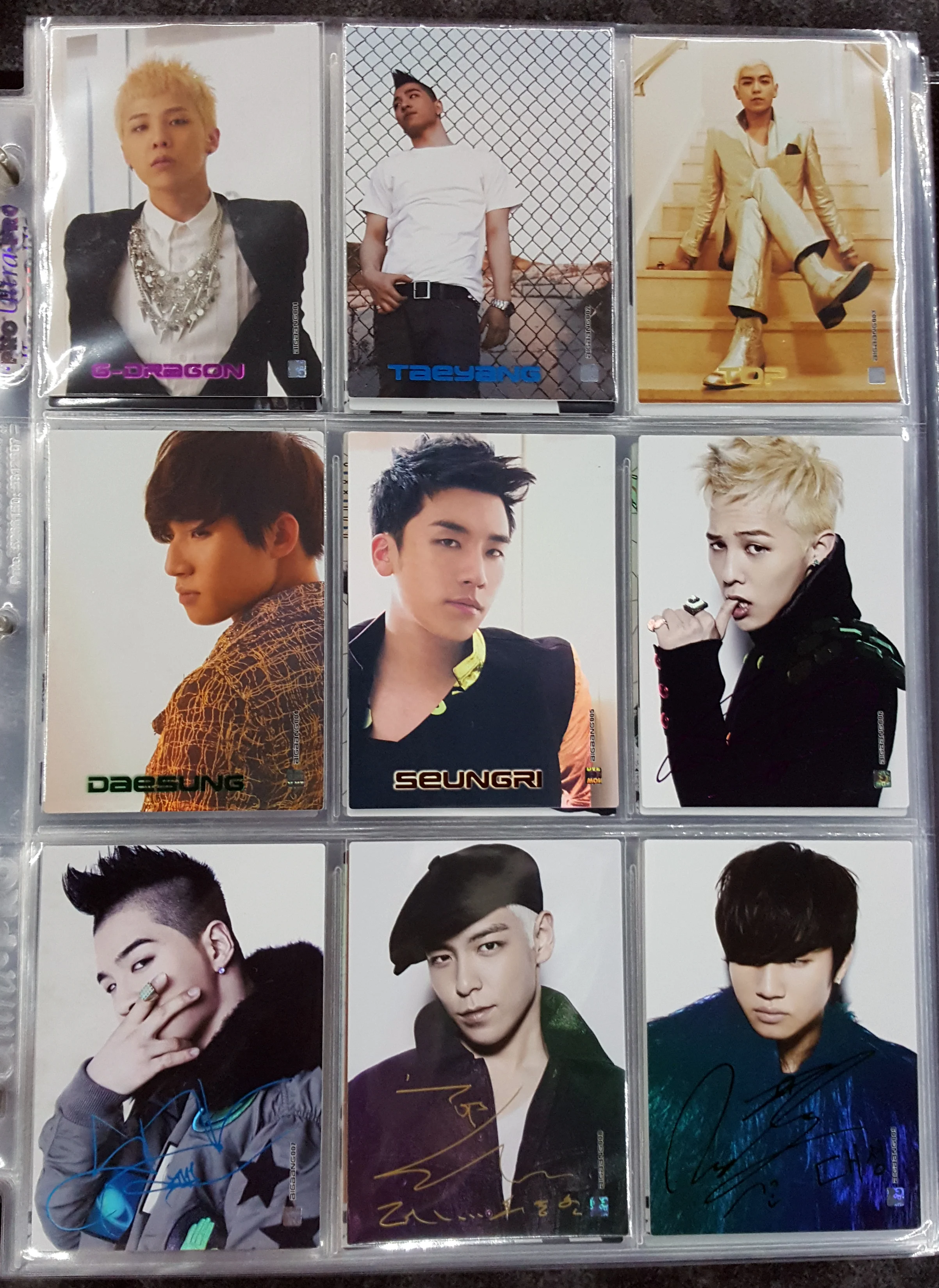2011 - Official Collection Cards - Full Set of 100 — my BIGBANG